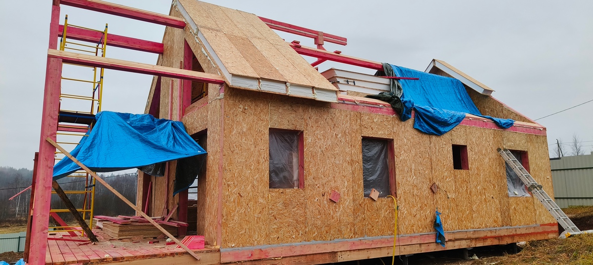 Дом из SIP-панелей